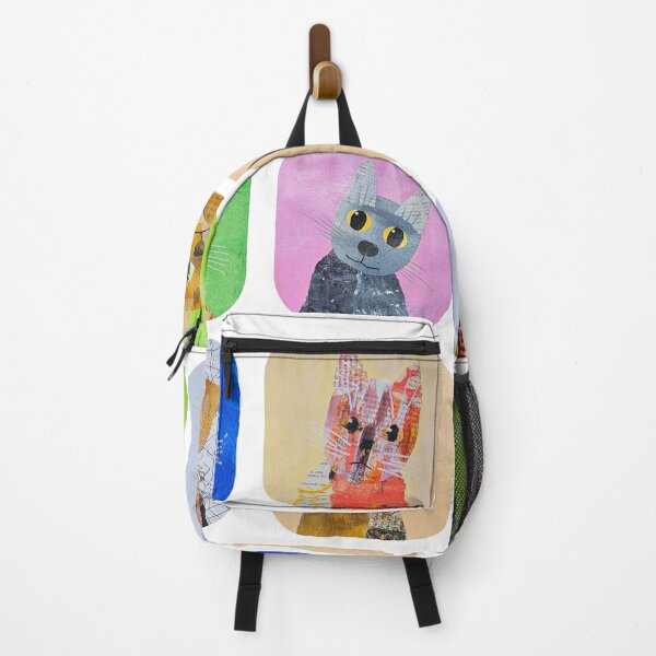 Item preview, Collaged cats and dog designed and sold by RachelHayesArt.