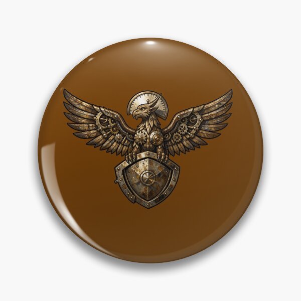 Item preview, Chrono-Gryphon Vanguard Crest designed and sold by AiAnatnom.