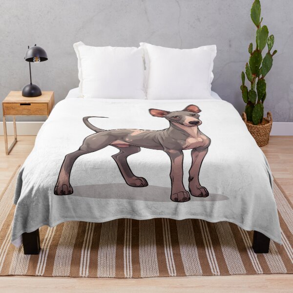 Item preview, American Hairless Terrier Cute Cartoon Dog designed and sold by Karolina’s Cozy Creations.
