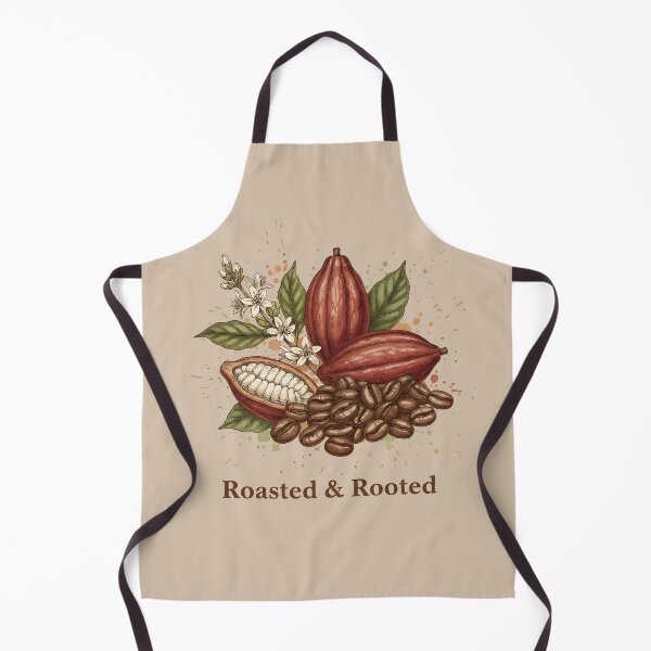 Item preview, Roasted Coffee Botanical Print designed and sold by VibeShift Studio.