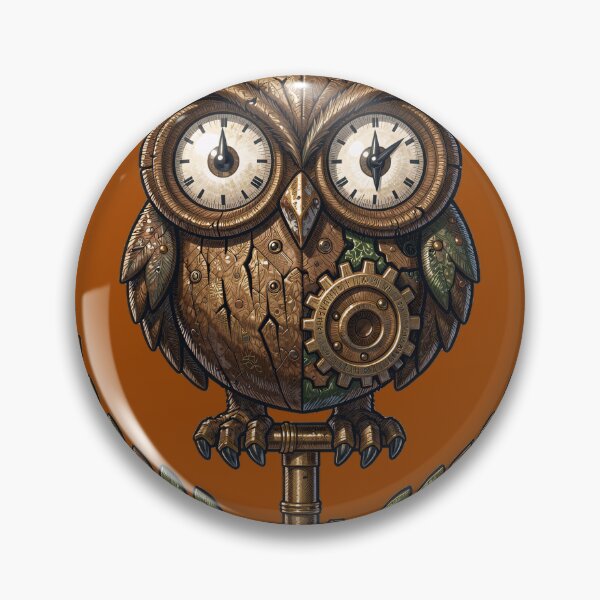 Item preview, Laurelclock Owl Emblem designed and sold by AiAnatnom.