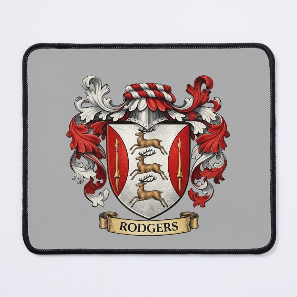 Item preview, The Rodgers Family Coat of Arms designed and sold by BagTown Clans.