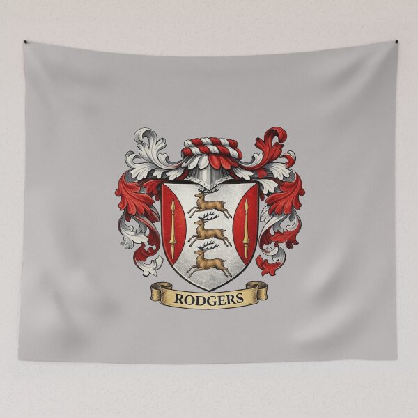 Item preview, The Rodgers Family Coat of Arms designed and sold by BagTown Clans.