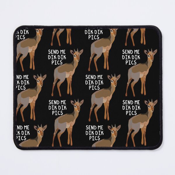 Item preview, Funny Dik Dik Antelope Pun Illustration designed and sold by PrettylittlepastelUk.