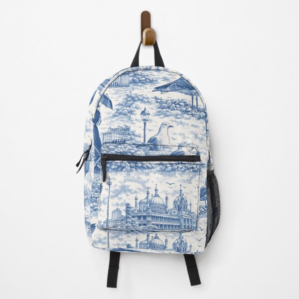 Item preview, Brighton Seagull Toile designed and sold by chihuahuashower.