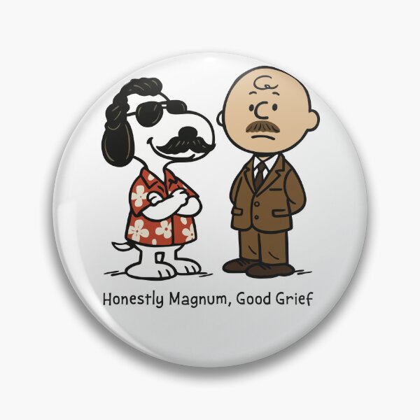 Item preview, Snoopy Magnum p.i. designed and sold by ChunkByChunk.
