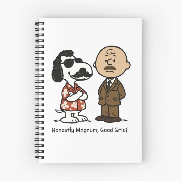 Item preview, Snoopy Magnum p.i. designed and sold by ChunkByChunk.