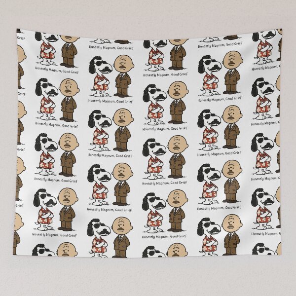 Item preview, Snoopy Magnum p.i. designed and sold by ChunkByChunk.