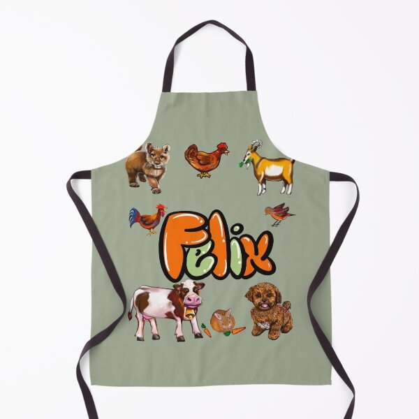 Item preview, Felix - Farm animals | Personalized Custom Name gift ideas for boys named Felix designed and sold by Artonmytee.