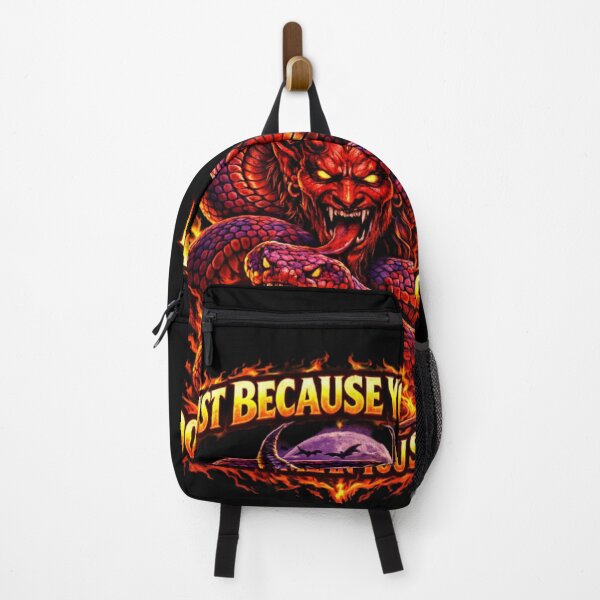 Item preview, Just Because You Can Doesn’t Mean You Should – Devil Snake Gothic Moral Quote Design designed and sold by PixieArtStudio.