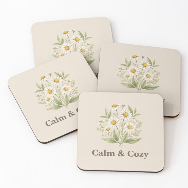 Item preview, Vintage Chamomile Botanical Print designed and sold by VibeShift Studio.