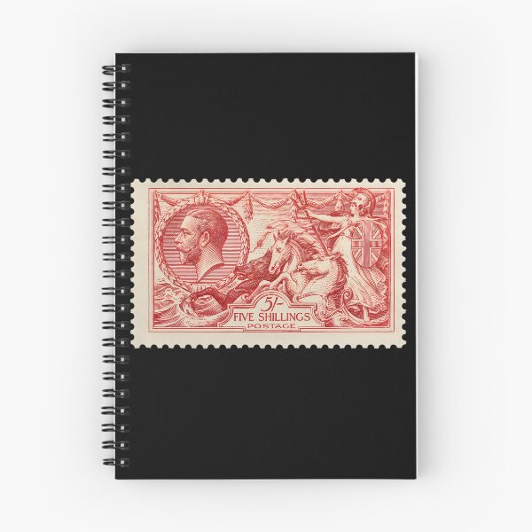 Item preview, 1913 England Great Britain UK 5 Shillings Postasge Stamp  designed and sold by OliDesigns.