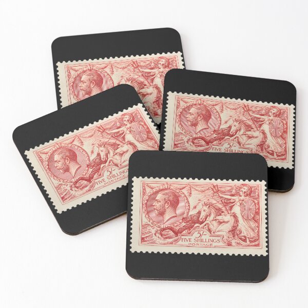 Item preview, 1913 England Great Britain UK 5 Shillings Postasge Stamp  designed and sold by OliDesigns.