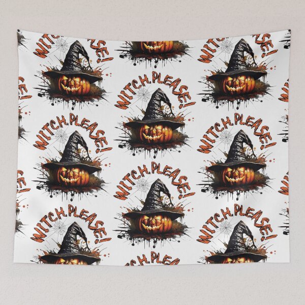 Item preview, Halloween Pumpkin, Witch, Please! designed and sold by Moxie Ink Lady.