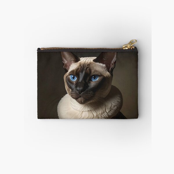 Item preview, Royal Siamese Cat Renaissance Portrait designed and sold by Rutvain.