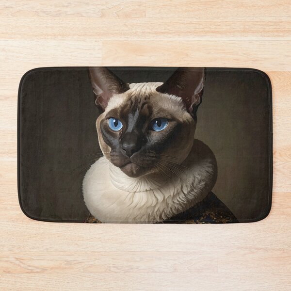 Item preview, Royal Siamese Cat Renaissance Portrait designed and sold by Rutvain.