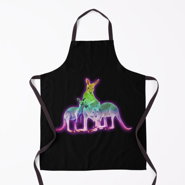 Item preview, 3 Neon Colorful Kangaroos designed and sold by LettuceGardens.