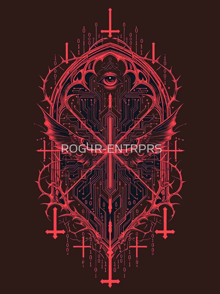 Thumbnail 4 of 4, iPhone Case, Sacred Code Protocol designed and sold by ROG4R-ENTRPRS.