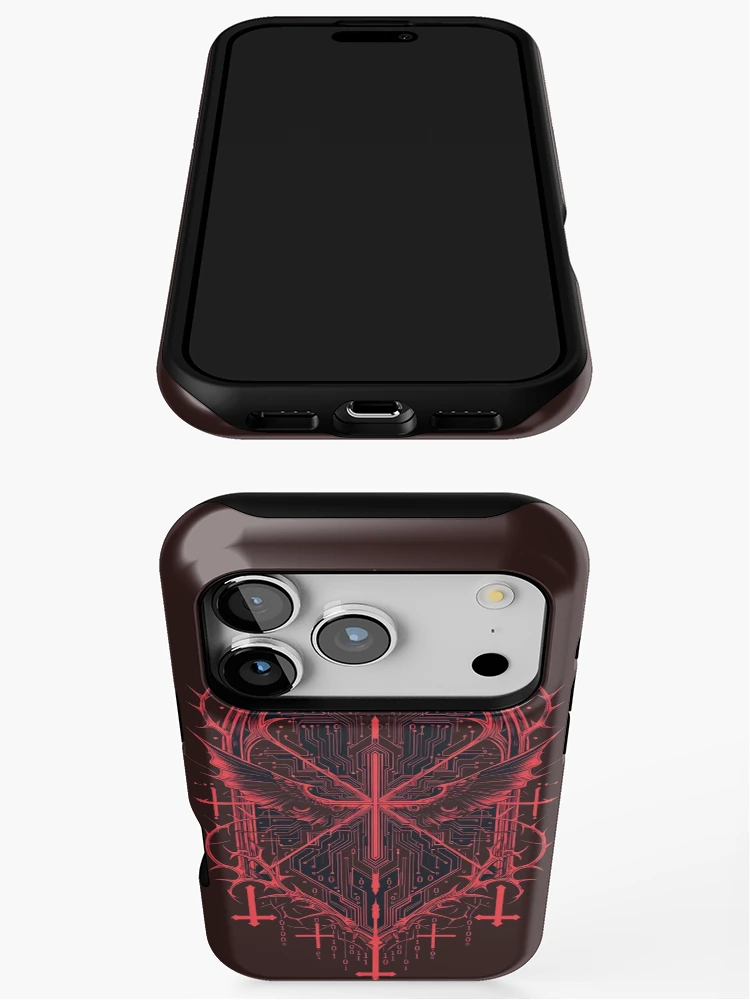 Thumbnail 3 of 4, iPhone Case, Sacred Code Protocol designed and sold by ROG4R-ENTRPRS.