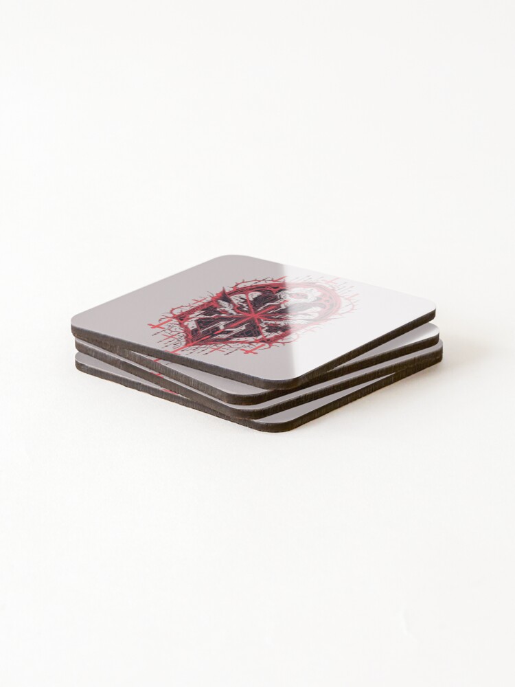 Thumbnail 4 of 5, Coasters (Set of 4), Sacred Code Protocol designed and sold by ROG4R-ENTRPRS.
