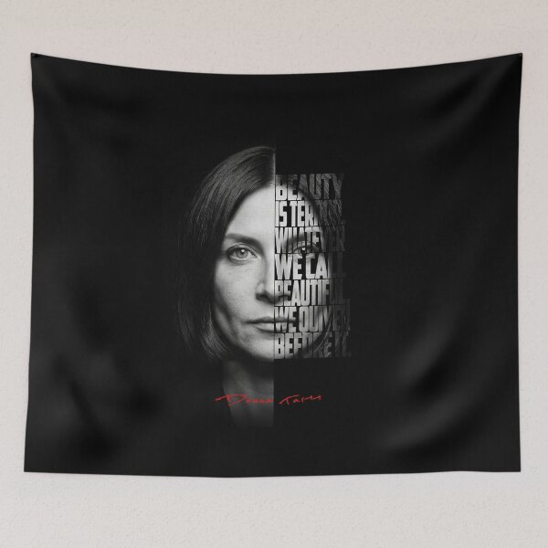 Item preview, Donna Tartt  Split Face Quote Poster designed and sold by Enea Kelo.