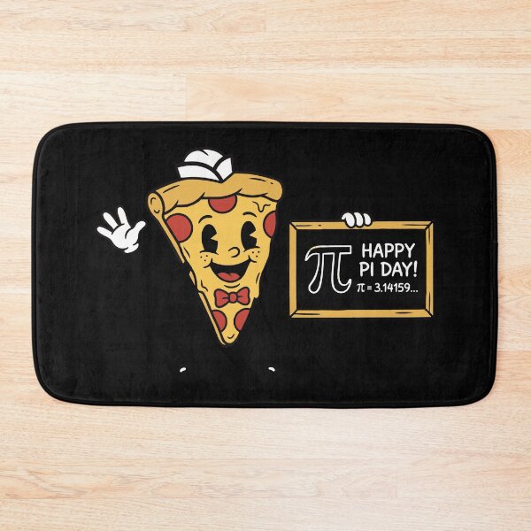 Item preview, Pi Day Pizza Slice π - Retro Rubber Hose Math Teacher designed and sold by Mdozet.