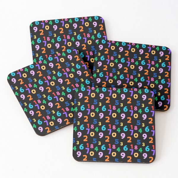 Item preview, Rainbow Numbers designed and sold by Unhinged Heather.