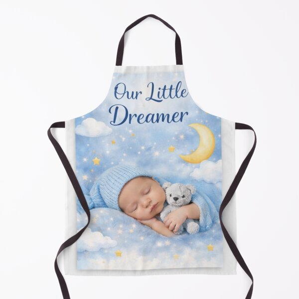 Item preview, Our Little Dreamer Nursery Wall Art – Moon & Stars Baby Boy Decor – Celestial Neutral Nursery Print – Minimal Baby Room Poster designed and sold by ArtByKapil.