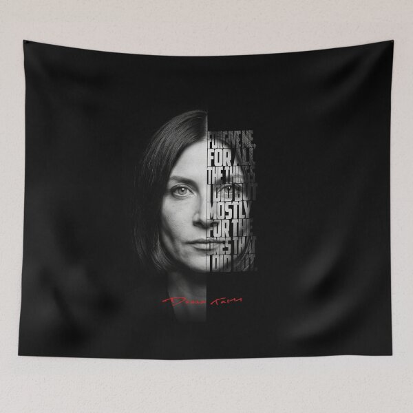 Item preview, Donna Tartt  Split Face Quote Poster designed and sold by Enea Kelo.