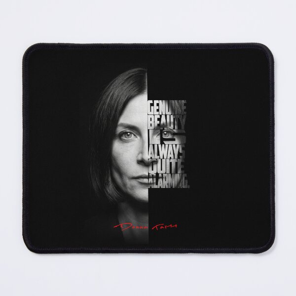 Item preview, Donna Tartt Split Face Quote Poster designed and sold by Enea Kelo.