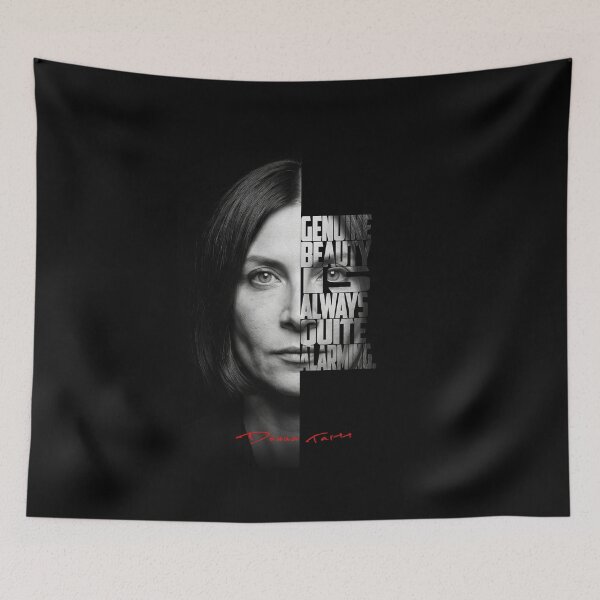 Item preview, Donna Tartt  Split Face Quote Poster designed and sold by Enea Kelo.