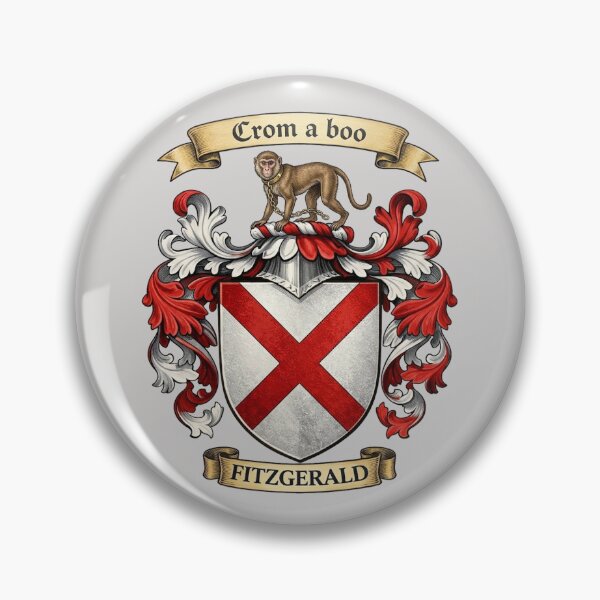 Item preview, The Fitzgerald Family Coat of Arms designed and sold by BagTown Clans.