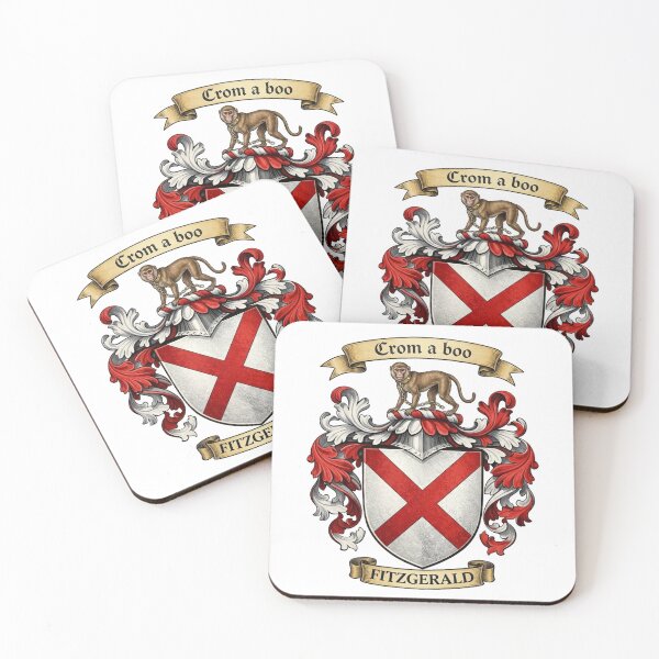 Item preview, The Fitzgerald Family Coat of Arms designed and sold by BagTown Clans.