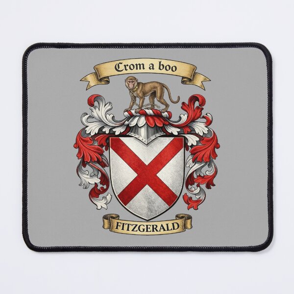 Item preview, The Fitzgerald Family Coat of Arms designed and sold by BagTown Clans.