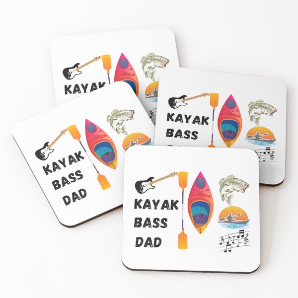 Item preview, Kayak Bass Dad – Funny Fishing Father Graphic | Angler Gift for Dad designed and sold by Anasalseady.