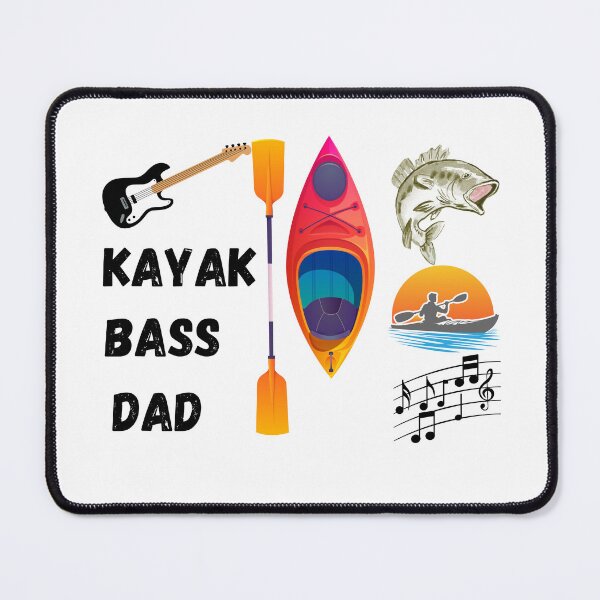 Item preview, Kayak Bass Dad – Funny Fishing Father Graphic | Angler Gift for Dad designed and sold by Anasalseady.