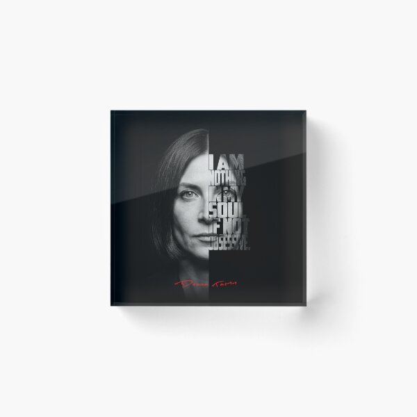 Item preview, Donna Tartt  Split Face Quote Poster designed and sold by Enea Kelo.