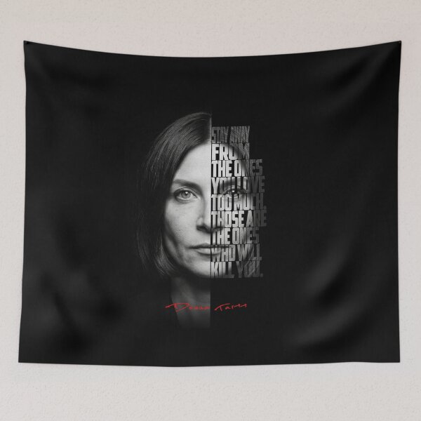 Item preview, Donna Tartt  Split Face Quote Poster designed and sold by Enea Kelo.
