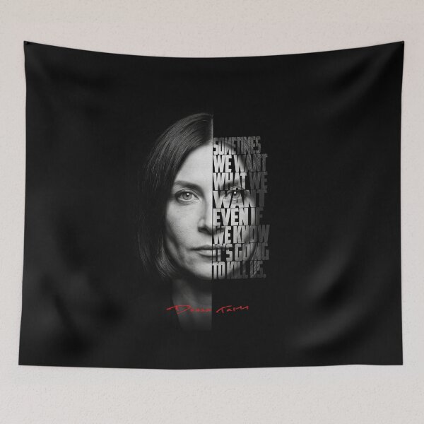 Item preview, Donna Tartt  Split Face Quote Poster designed and sold by Enea Kelo.