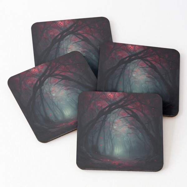 Item preview, Crimson Passage Through the Silent Grove designed and sold by oanaunciuleanu.