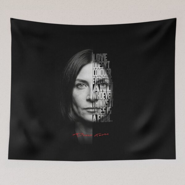 Item preview, Donna Tartt  Split Face Quote Poster designed and sold by Enea Kelo.