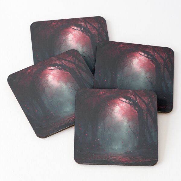 Item preview, Crimson Passage Through the Silent Grove designed and sold by oanaunciuleanu.
