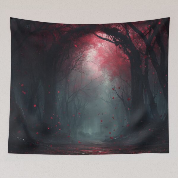 Item preview, Crimson Passage Through the Silent Grove designed and sold by oanaunciuleanu.