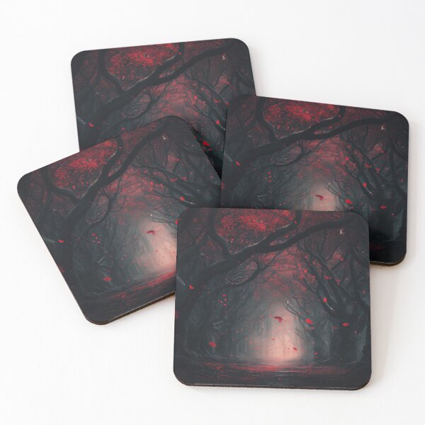 Item preview, Crimson Passage Through the Silent Grove designed and sold by oanaunciuleanu.