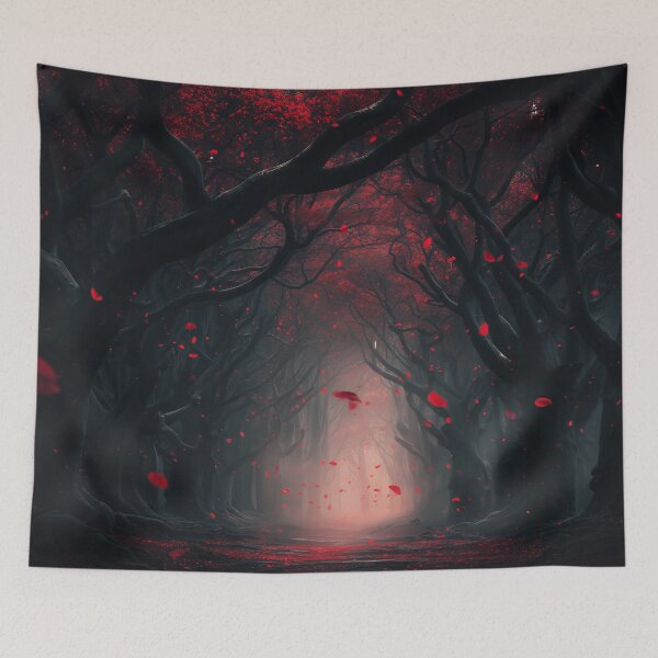 Item preview, Crimson Passage Through the Silent Grove designed and sold by oanaunciuleanu.