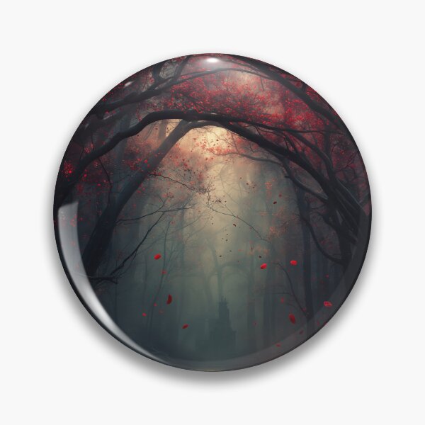 Item preview, Crimson Passage Through the Silent Grove designed and sold by oanaunciuleanu.
