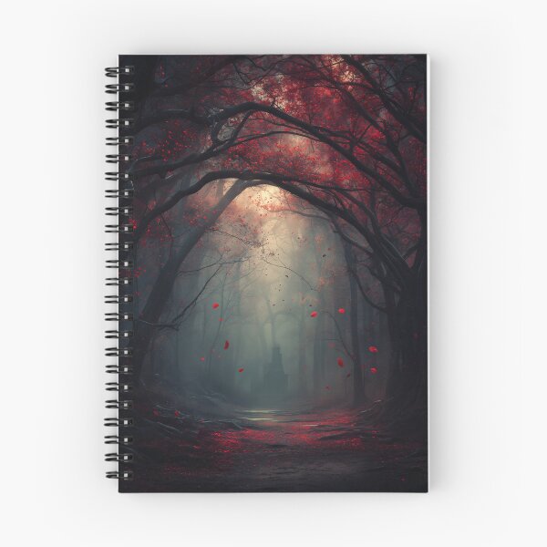 Item preview, Crimson Passage Through the Silent Grove designed and sold by oanaunciuleanu.