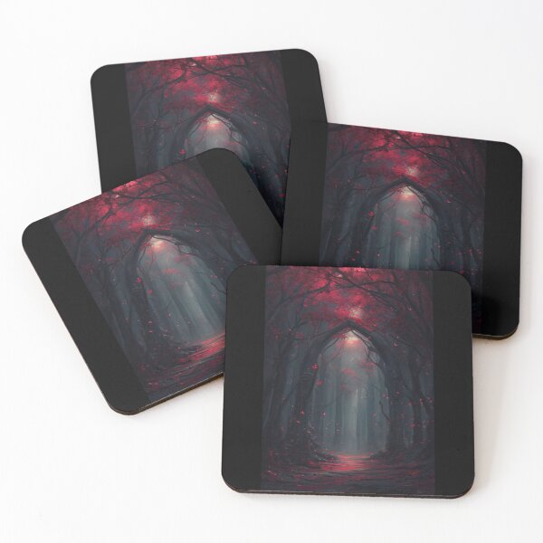 Item preview, Crimson Passage Through the Silent Grove designed and sold by oanaunciuleanu.