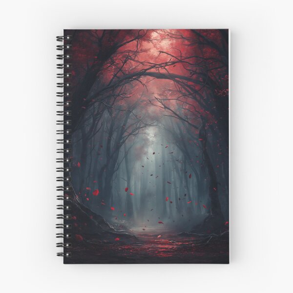 Item preview, Crimson Passage Through the Silent Grove designed and sold by oanaunciuleanu.