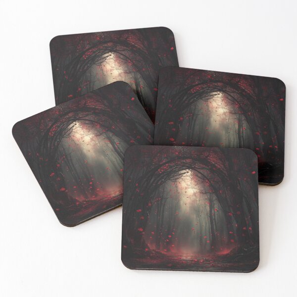 Item preview, Crimson Passage Through the Silent Grove designed and sold by oanaunciuleanu.